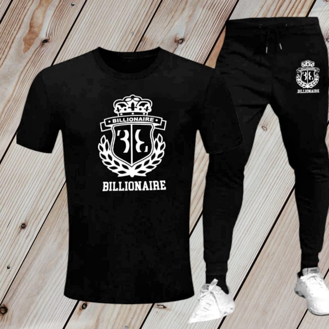 Men's Printed Polyester Track Suit -2 Pcs Set